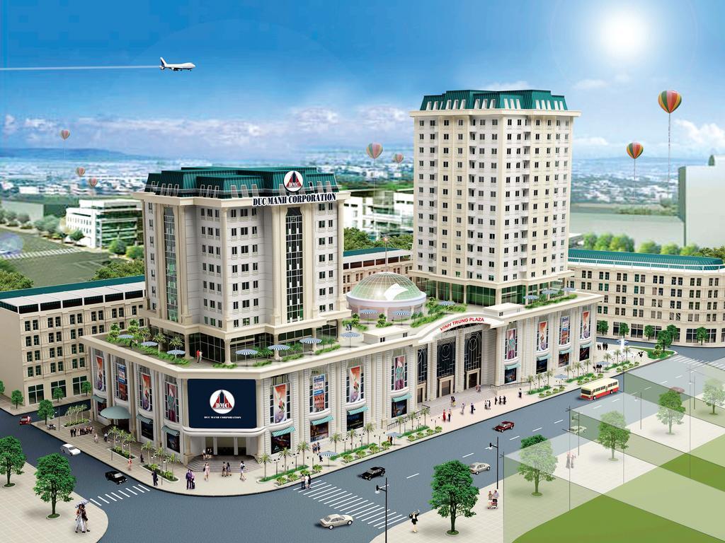 Vinh Trung Plaza apartamentos y Hotel Da Nang Exterior foto